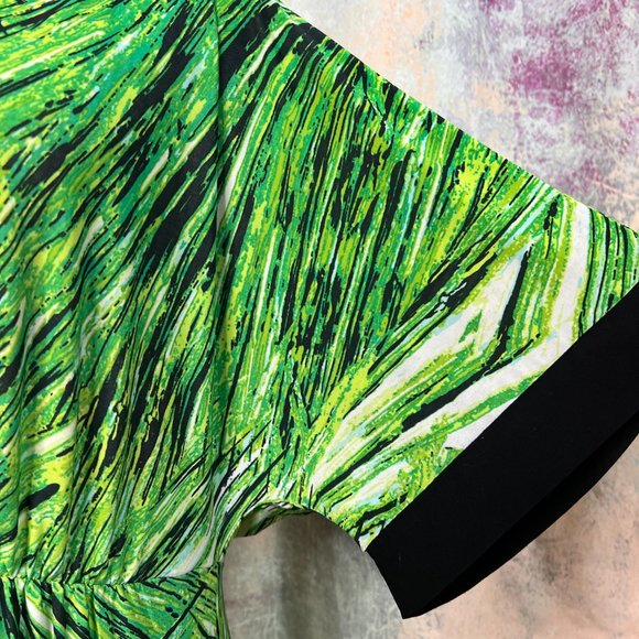 📌Studio AA  Deep Back V-Neckline Short Sleeves Maxi XL Dress - Picture 4 of 14